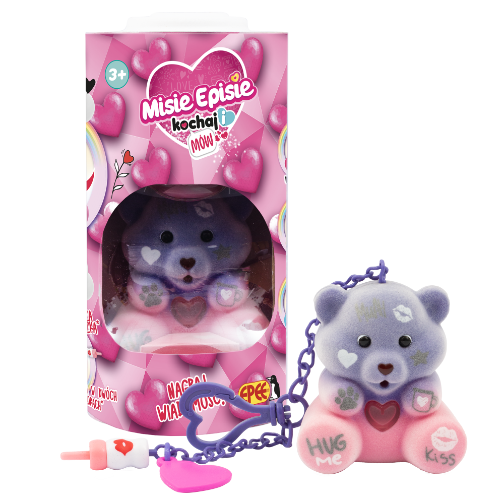 misie episie kochaj i mow opakowanie serduszko ep60573