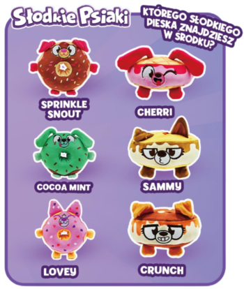 lodzisie kolekcja slodkie psiaki ep60547