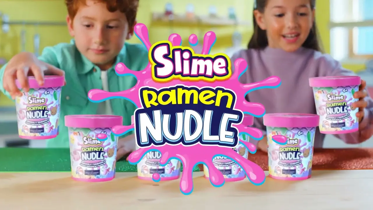 👩&zwj;🍳🫠💦 SLIME RAMEN NUDLE 😍🧠✨ | Rozciągaj, Mieszaj, Baw się! 🎨👐🎉