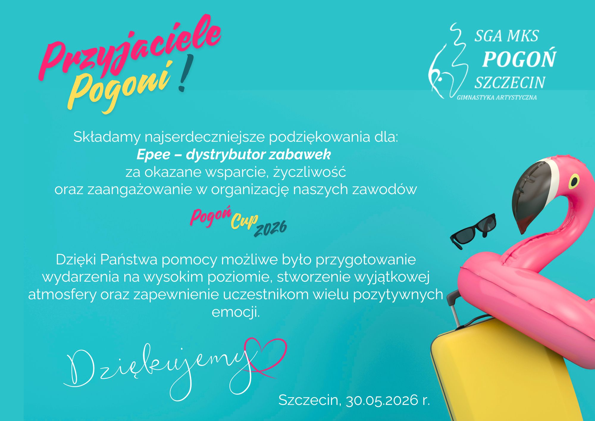 Wspieramy młode talenty – Pogoń Cup Szczecin 2026