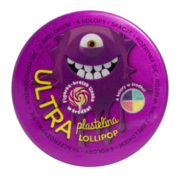 ultraplastelina lollipop opakowanie fioletowy ep60630
